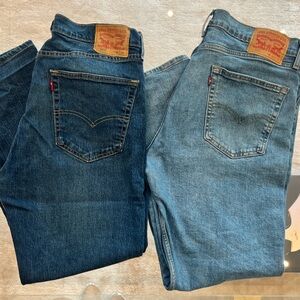 Levi's 505 Jeans W32 L29 two pairs